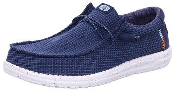 Dude Wally Sport Mesh Herrenschuhe navy