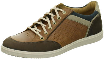 Jomos Sneaker braun cappuccino cognac Nubuk Glattl