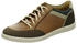 Jomos Sneaker braun cappuccino cognac Nubuk Glattl