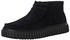 Clarks Torhill Hi Wildlederschuhe schwarz