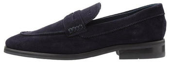 Joop! velluto kleitos Slipper echtem Leder dunkelblau