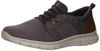 Herren-Halbschuhe grau