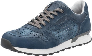 Rieker Schnürhalbschuhe bequem blau schwarz