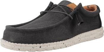 Dude Wally Washed Canvas schwarz