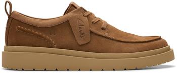 Clarks Polden Moc 26180865 braune Lederschuhe