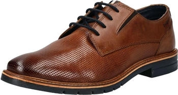 Bugatti Schn&uuml;rschuh schoko cognac