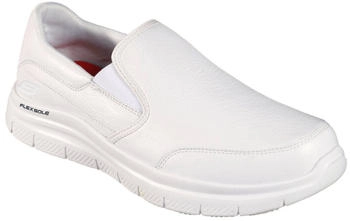Skechers Flex Advantage Sr Bronwood Kuchenschuhe weiss Leder