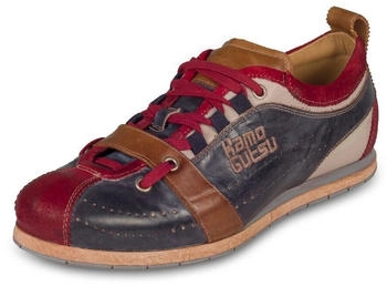 Kamo-Gutsu Leder Sneaker blau rot TIFO-017
