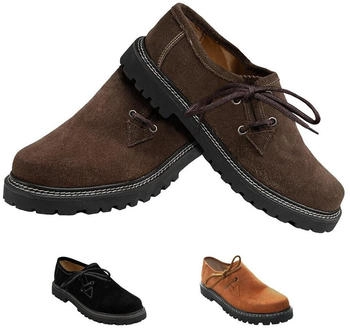 German Wear Haferlschuhe braun schwarz kastanienbraun