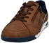 Bugatti Sneaker cognac dunkelblau 6341