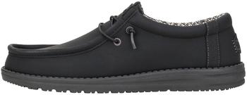 Dude Wally Classic Slip-on Schuhe Mokassin-Stil schwarz anthrazit