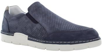 Lumberjack Gino Fahrer-Slipper navy grau