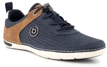 Bugatti Sneaker blau schwarz Textil Canvas