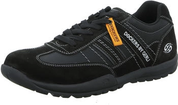 Dockers by Gerli Schnürhalbschuhe bequem schwarz 50