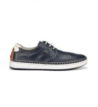 Fluchos Lederschuhe F1715 dunkelblau