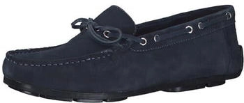 Marco Tozzi Slipper aus Leder blau navy
