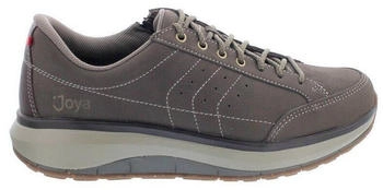 Joya Moscow Zip braun Nubuk- Glattleder Schnürung und Reißv Wav Schnürschuh