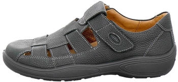 Jomos Herren Sandalen schwarz Glattleder
