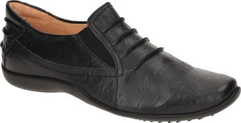 Think STONE elegante Herrenschuhe Slipper schwarz 3-000276-0020