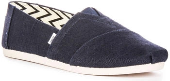 TOMS Shoes Eco-Fiber Espadrille Turnschuh marineblau