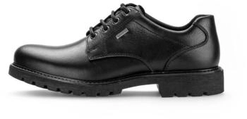 Pius Gabor Herren Sneaker Gore TEX Latex Wechselfu&szlig;bett Low-tie schwarz