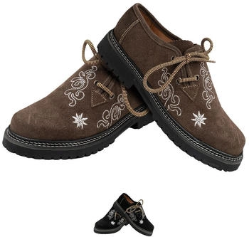 German Wear Haferlschuhe Trachtenschuhe dunkelbraun