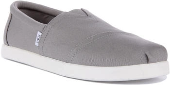 TOMS Shoes Alpargata Fwd Recycled Baumwolle klassisch grau