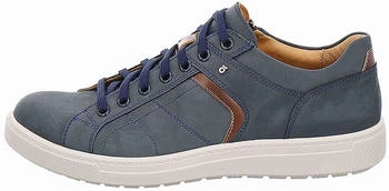 Jomos Halbschuhe Rauleder blau