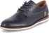 Bullboxer Halbschuhe dunkelblau weiß Glattleder Handcrafted