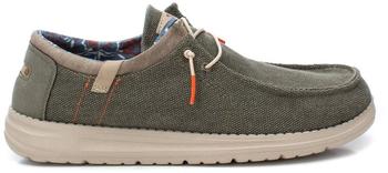 XTI Schuhe 143576 kaki schwarz