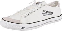 Slip-On Sneaker DOCKERS BY GERLI, Herren, Gr. 41, wei&szlig;, Textil, Veloursleder,
