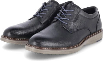 Bullboxer Halbschuhe Schwarz weiß Glattleder 3