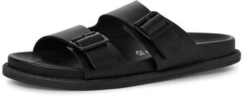 Marco Tozzi Pantoletten Leder schwarz