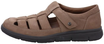Solidus Hardy Halbschuh Leder Klettschuh RANCH sand