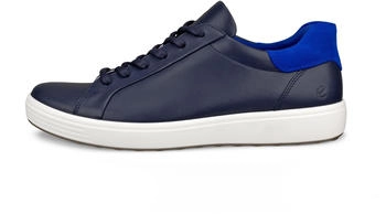 Ecco Soft Easy Slip Lace Premium-Leder navyblau