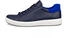 Ecco Soft Easy Slip Lace Premium-Leder navyblau