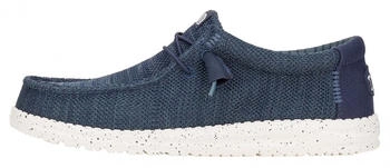 Dude Wally Stretch Sox Herren Slipper blau