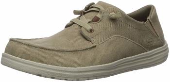 Skechers Melson Volgo Mokassin tan Canvas