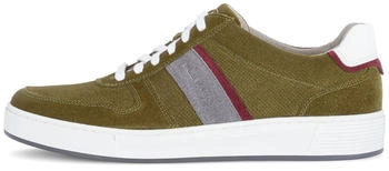 Pius Gabor Sneaker greige oliv bordeaux weiß