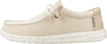 Dude Wally Stretch Sox Sneaker beige weiß