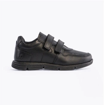 Hush Puppies Lucas Senior Schuluniform-Schuh schwarz