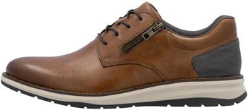 Rieker Schnürschuh braun grau