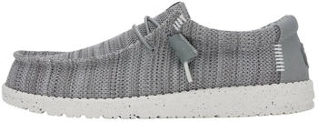 Dude Wally Stretch Sox Sneaker grau