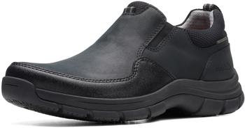 Clarks StepStrollEdge schwarzes leder