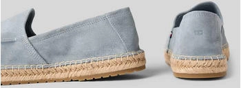 Tommy Hilfiger Suede Loafer with Rope Sole hellblau