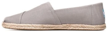 TOMS Shoes Espadrilles, Elastic Insert grau