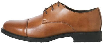 Jack & Jones Jfwoslo Leather Dress Shoe cognac