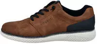 bugatti Slip-On Sneaker Halbschuh, Freizeitsneaker mit Perforation, elastische