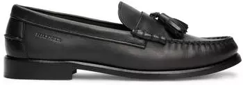 Tommy Hilfiger Hilfiger Tassel Lth Loafer schwarz