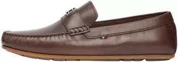 Tommy Hilfiger Hardware Hilfiger Driver Shoe (FM0FM05838) dunkelbraun